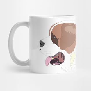 Saint Bernard dog Mug